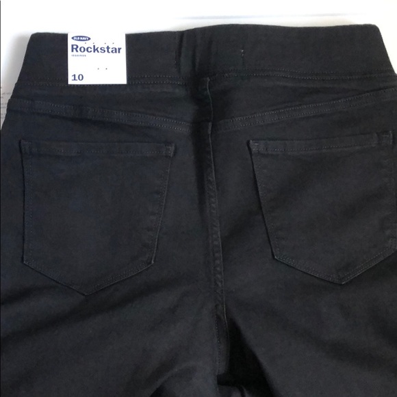 🆕 ROCKSTAR Destructed Raw Edge Jegging OLD NAVY - Picture 10 of 16